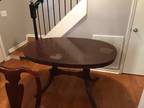 Duncan Phyfe dining room table 1930's