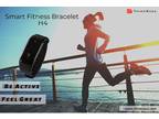 Smart Fitness Bracelet H4 By ThinkRace