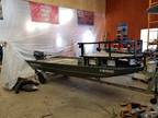 Aluminum flat bottom boat