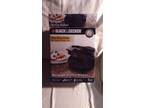 Black and decker waffle iron