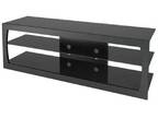 Black Matte TV Stand