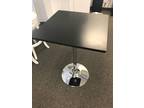 Black Square Bar Table