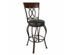 Bar Stool- Brown Metal