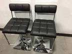 Bar Stools- Black Square