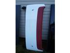 TRUNK LID 1986 1996 Corvette convertible deck lid OEM VETTE WHITE RED HINGES