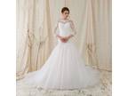 Amanda's Mermaid Lace Wedding Dress