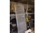 8' Black Metal Racking for sale - $6