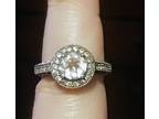 Silver ring, size 8