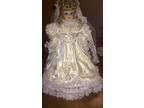 Blond hair antique doll