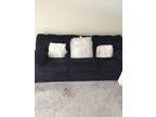 One year old 3-Seater Sofa and Queen size wooden bed with frame for Sale