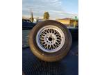 BMW rim with tire (never used)