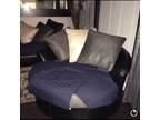 Sectional Couch with matching papa chair