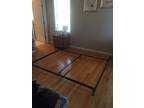 King/queen metal bed frame