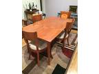Dining room set and hall tree