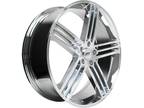 4 brand new chrome wheels (BBY 04-Exotica) 22x8 5x120 +38mm