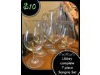 Libbey Glass Sangria Set
