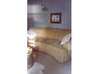 gold broyhill couch