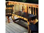 Custom Wooden Patio set.