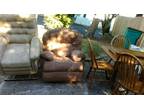 Micro fiber sofa & recliner good condition