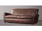Leather Couch and Cigar Chairs