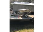 Cargo trailer to be pulled by a motorcycle