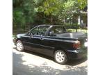 1998 VW Cabrio GLS black w/ black leather interior
