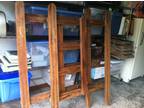 real wood bunk beds and mattresses