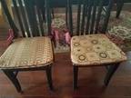 4 Reversible Chair Cushions