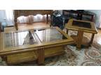 Coffee table and end table