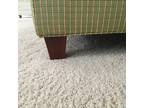 Green couch and matching chair w/ ottoman - $450 (Tupelo, Ms)