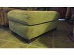 beige/tan ottoman