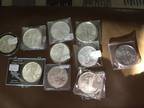 American Silver Eagles, brilliant, perfect condition!