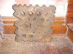 Blacksmith swage block 16" x 16" x 4" 200 lbs.
