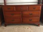 Solid Cherry Dresser w/mirror