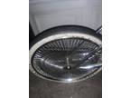 Chrome 20" Cruiser Lowrider Bike 144 Spokes CANDY GREEN BIKE
