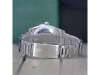 Rolex Oyster Perpetual Air King Stainless Steel Blue Dial Smooth Watch 14000
