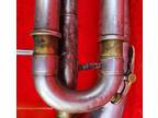 Conn Baritone Horn with Case- 3 Valve -Silver- Used