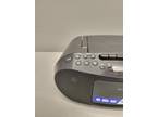 Sony CD Cassette Player Mega Bass Port CFD-S32 w/ Power Cord - Tested