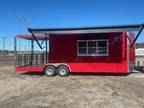 2024 Freedom Trailers 8x24 Concession trailer w awning and sinks AC