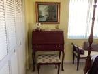 Small desk with stool