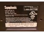Symphonic 15" Flat Panel LCD TV Retro Gaming WF15L5 w/ Remote 2005 Test/wrks VTG