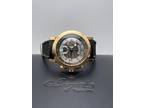 Breguet Marine Chronograph 5827BR/Z2/5ZU 18K Rose Gold Rubber Strap Gray Dial