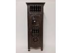 Miniature Breton Wood Armoire Bonnetiere Bretonne