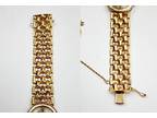 RARE Women's Antique 1920's Watch ELAINE. 18K SOLID GOLD Bracelet. Manual Wind