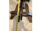 Rare! Antique Vintage BL Marble Bar Stool Chair swivel