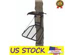 Hang-On Treestand Flex-Tek Seat Wide Platform w/ 4pt Full-Body Safety Harness US