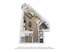 Apex 400 Apartments - Studio 672 Sq. ft.