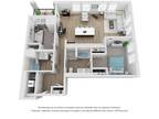 Apex 400 Apartments - 2 Bedroom 2 Bath 1278 Sq. ft.