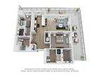 Apex 400 Apartments - 2 Bedroom 2 Bath 1302 Sq. ft.