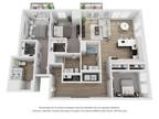 Apex 400 Apartments - 3 Bedroom 3 Bath 1609 Sq. ft.